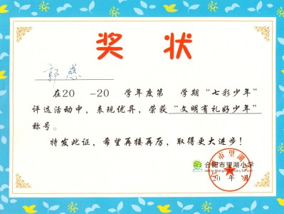 文明有礼好少年