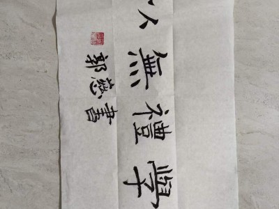 第一次对照视频练字,大家多多包涵