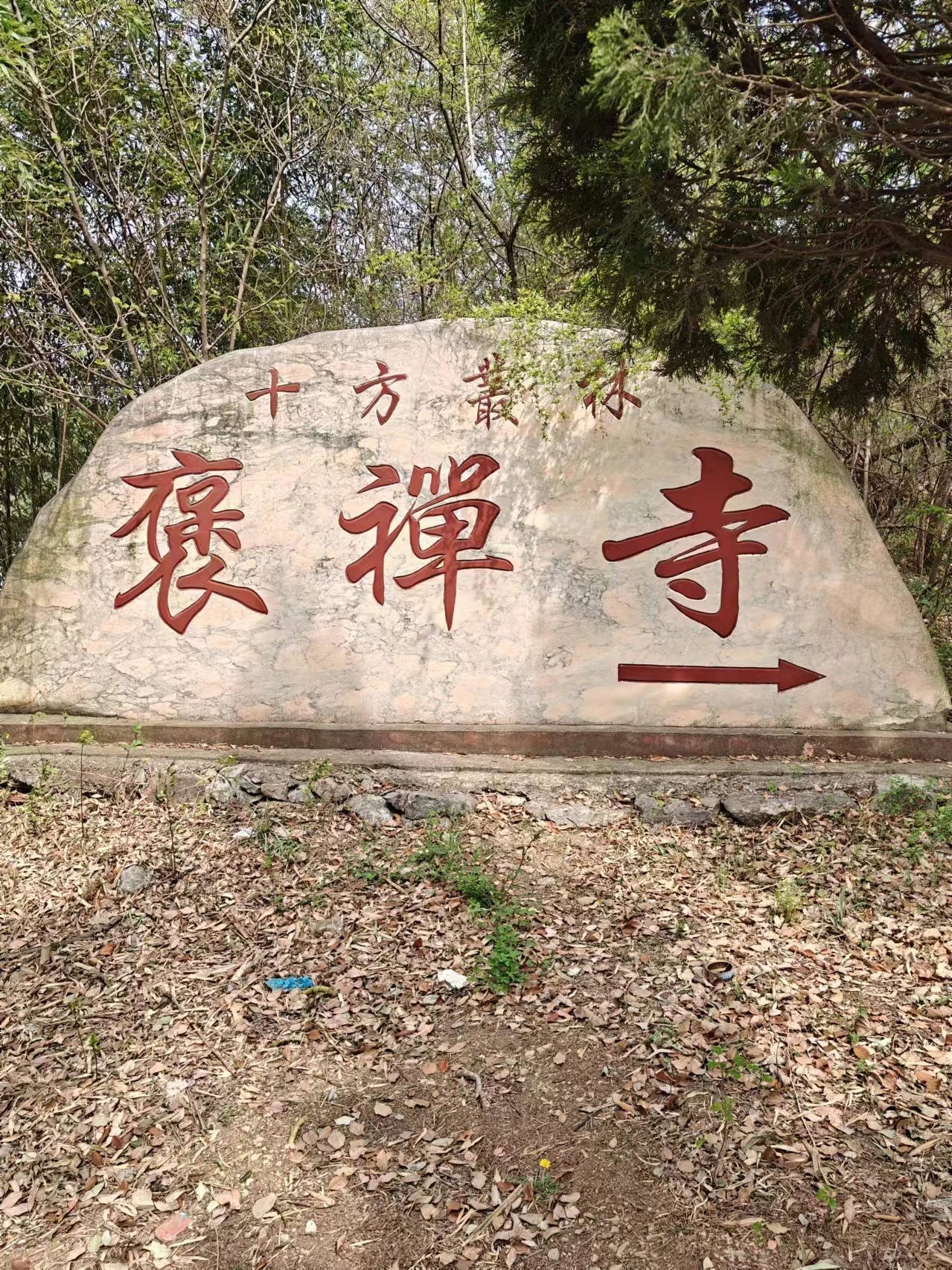 清明游褒禅山