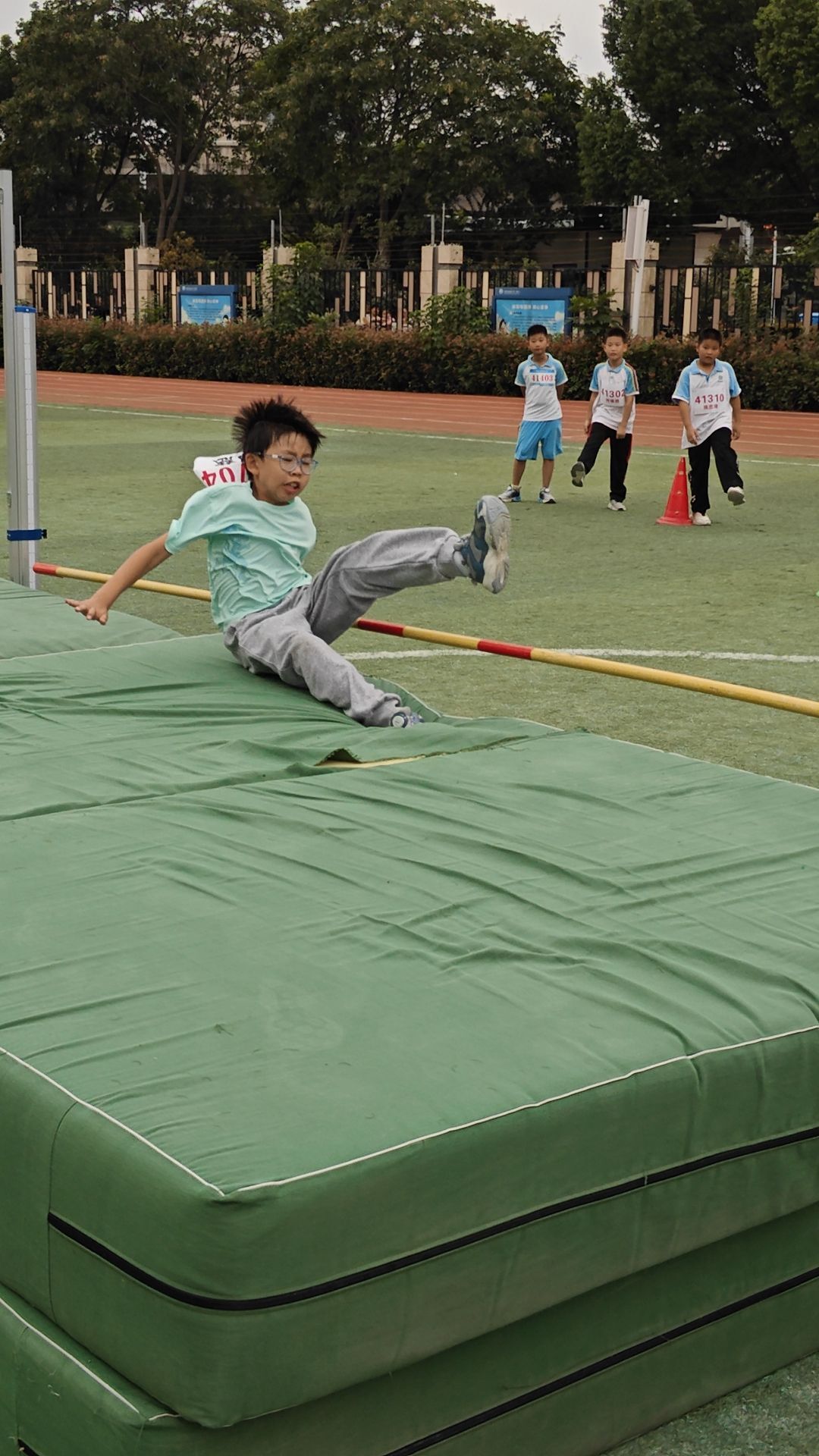 我参加了运动会