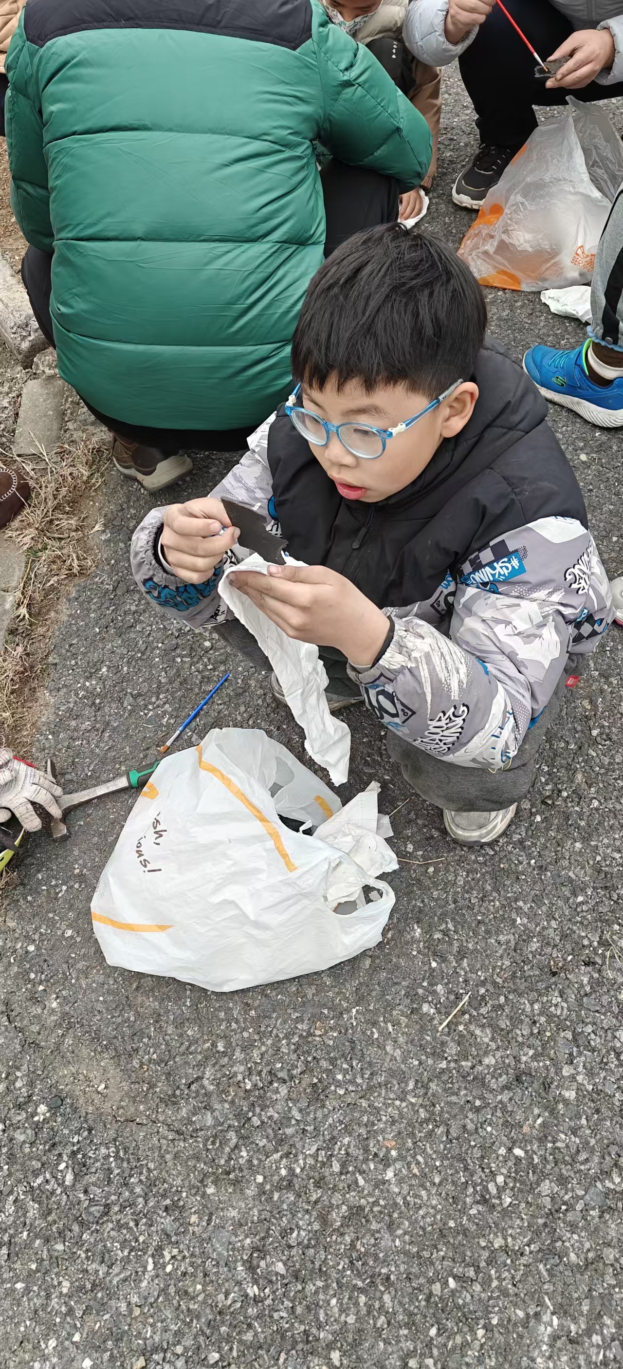 寻宝记，去挖化石咯